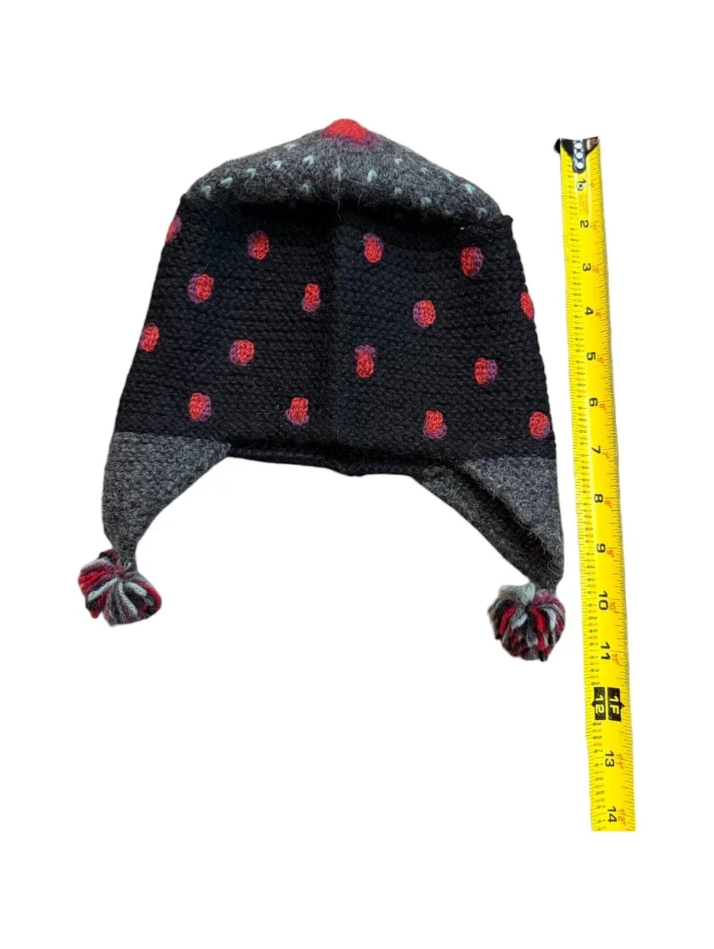 Little Journeys Chicago, Women's Alpaca Wool Hat + Gloves Set Handmade Peru